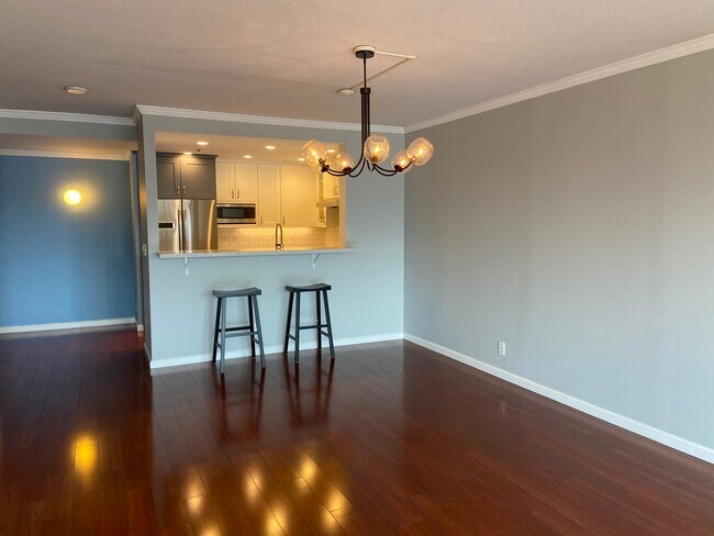 Kitchen view from the living room - 300 3rd St