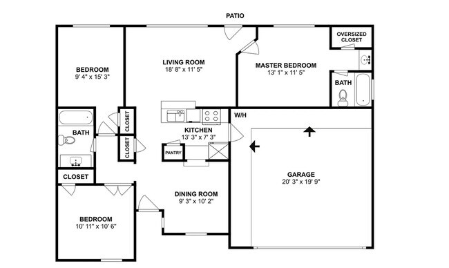 Foto del edificio - Classic Design with Room to Grow — 3-Bedroom Beauty