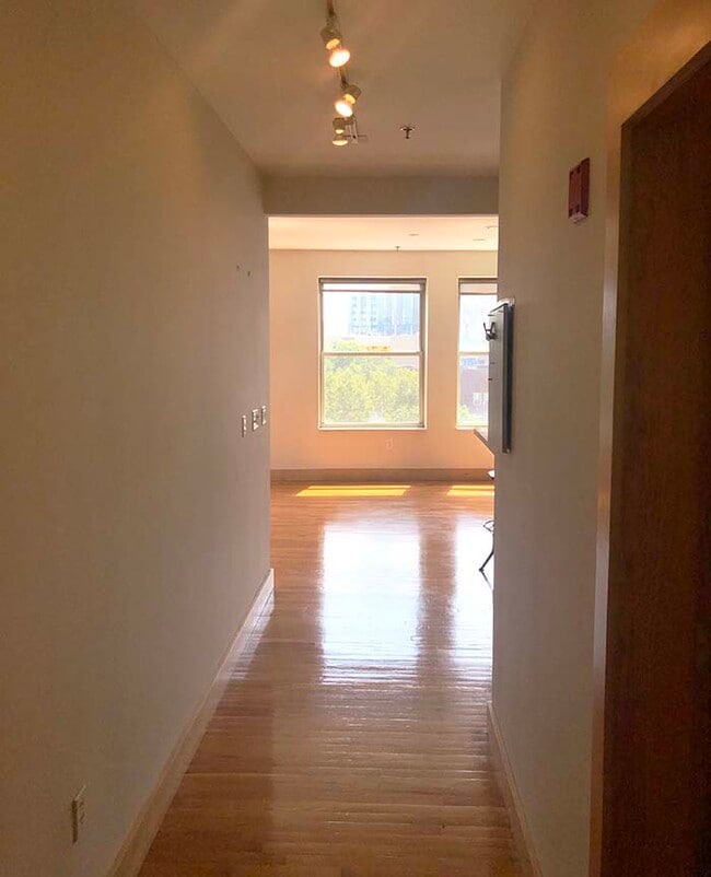 hall to kitchen, living/dining room - 96 Broadway