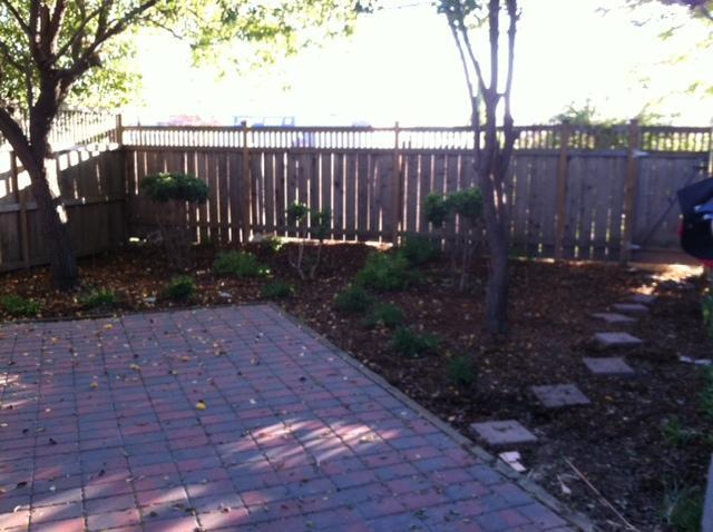Patio in front of unit - 311 Lakeville St