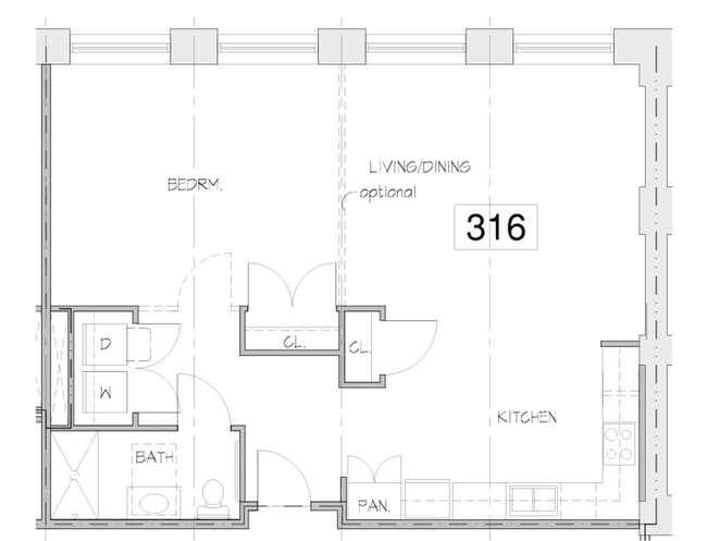 Foto del interior - Greystone Lofts