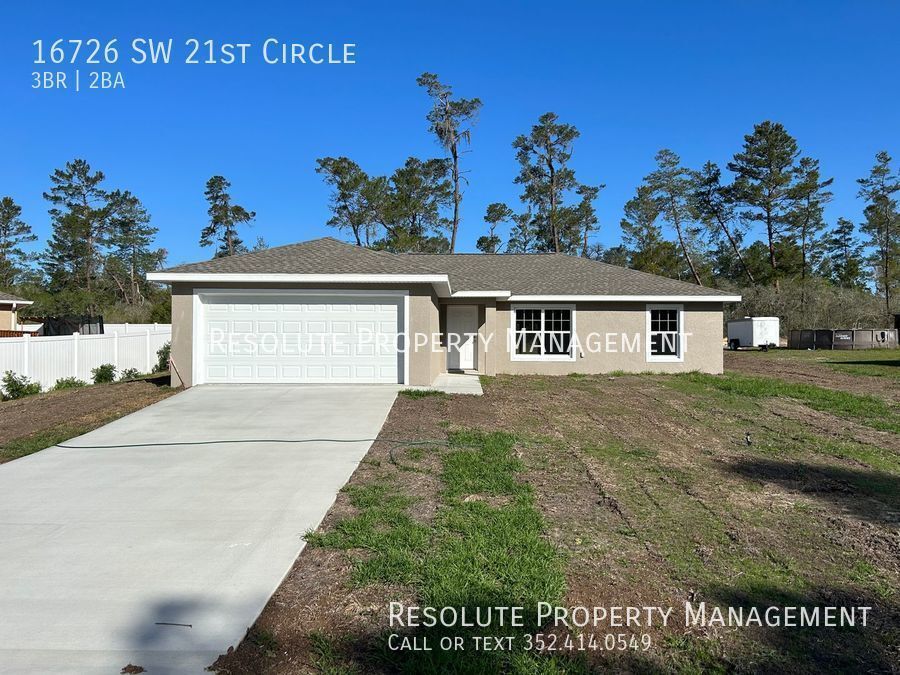 BRAND NEW 3 bed/ 2 bath/ 2 Car Garage House for Rent in Ocala, FL