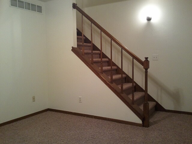 Living Area stairs - 807 Fairchild St