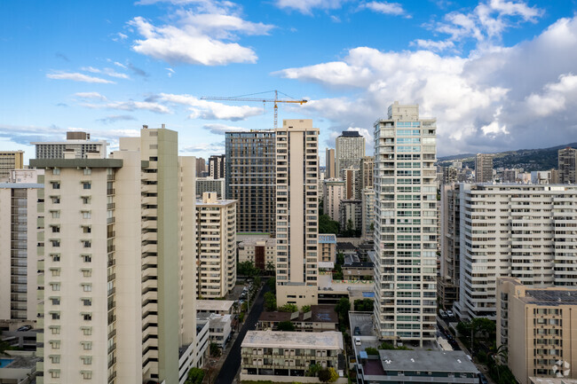 Aerial Photo - Waikiki Skytower