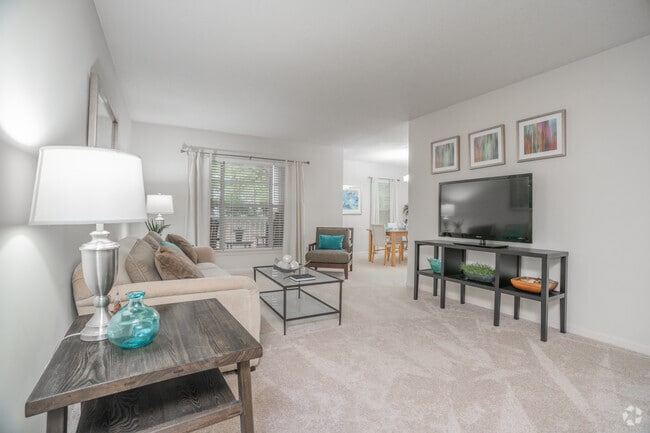 2BR, 2BA - 1,200SF - Living Room - 771 Lindbergh Apartments