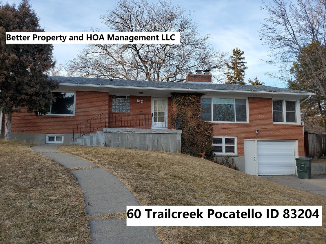 60 Trail Creek Rd, Pocatello, ID 83204 House Rental in Pocatello, ID