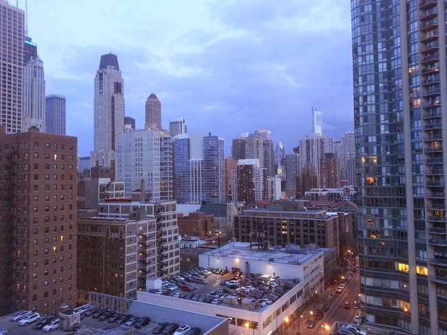 View from livingroom - 1122 N Clark St