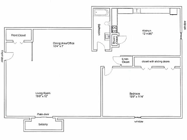 1HAB/1BA - Crestline Villa Apartments