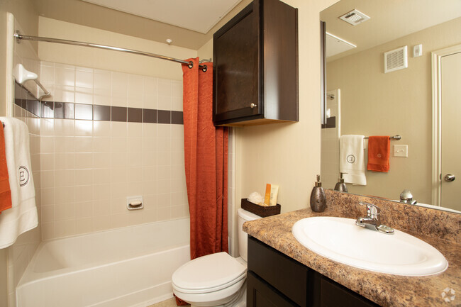 1BR, 1BA - 693SF Bathroom - SYNC at Nobu Station