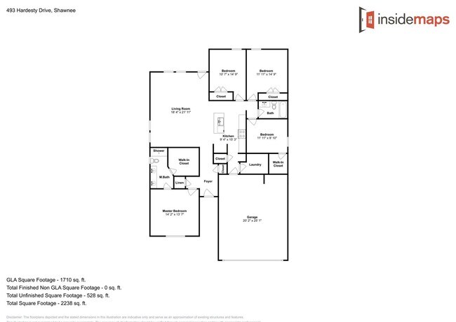 Foto del edificio - 4 Bed 2 Bath Home in Shawnee