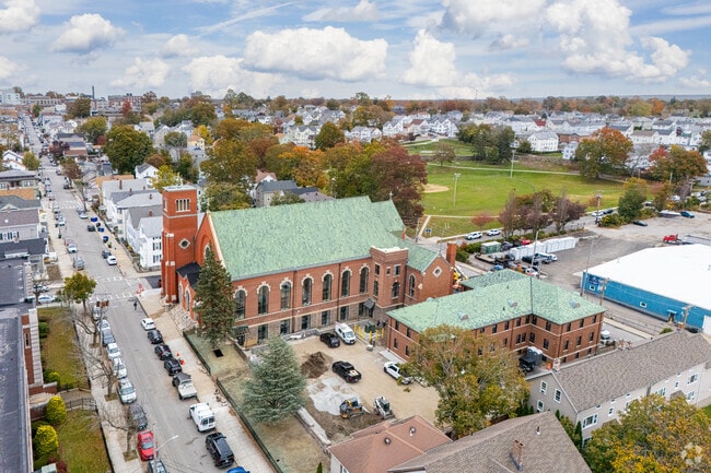 Aerial - Sacred Heart Lofts