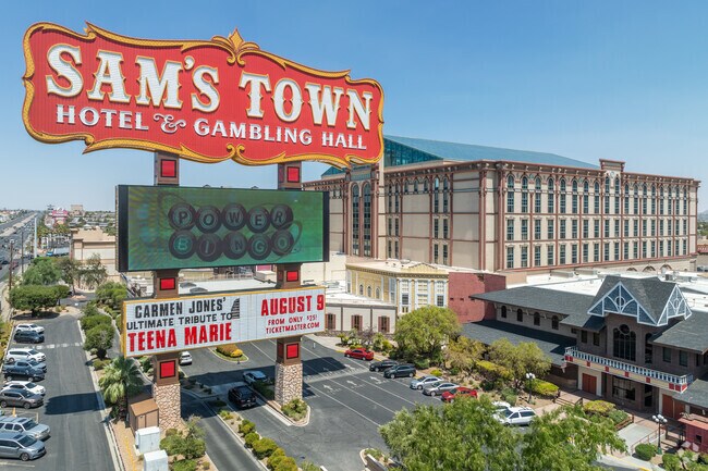 Sunrise Manor has several major casinos, including Sam's Town Hotel & Gambling Hall and Boulder Station Hotel and Casino.