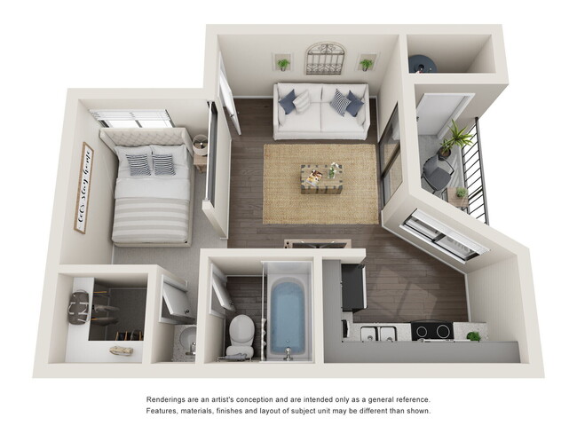 Foto del interior - The Hilltop Apartment Homes