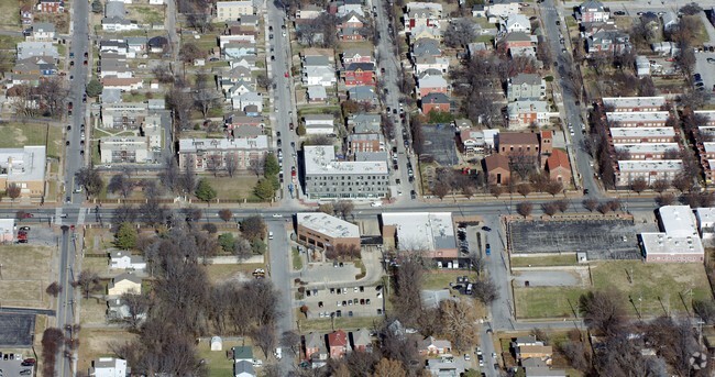 Aerial Photo - Pendleton Arts Block