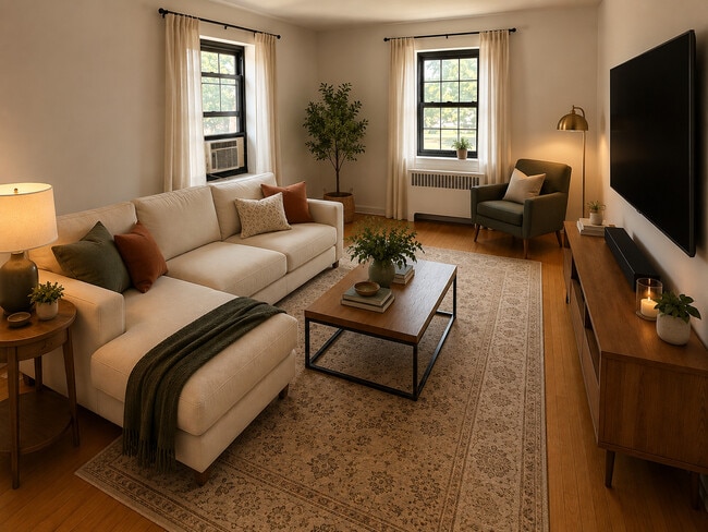 Living room 1 bedroom - Bay Shore Manor