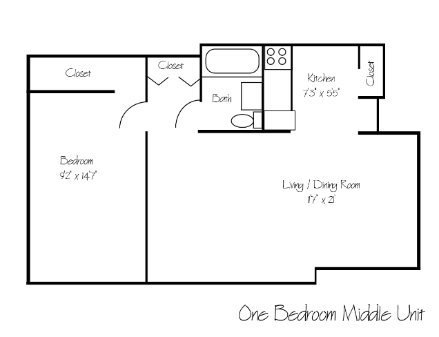 Plano de planta - ABC Housing Apartments