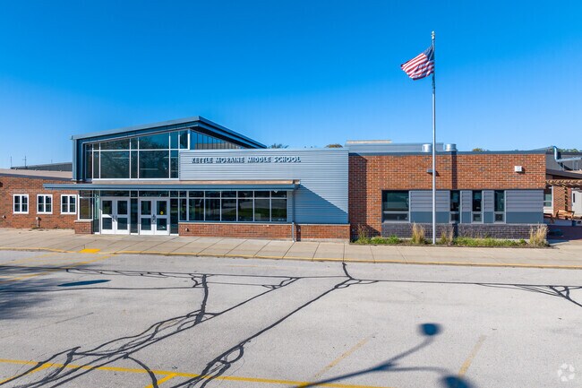 Kettle Moraine Middle School is an A-rated school near Delafield.