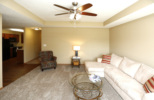 Living Room - The Flats of Terre Haute