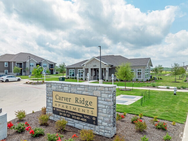 Entrance Sign - Carver Ridge Apartments
