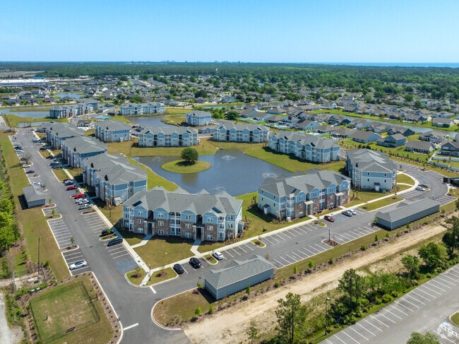 Aerial with Pond View. - Sunscapes