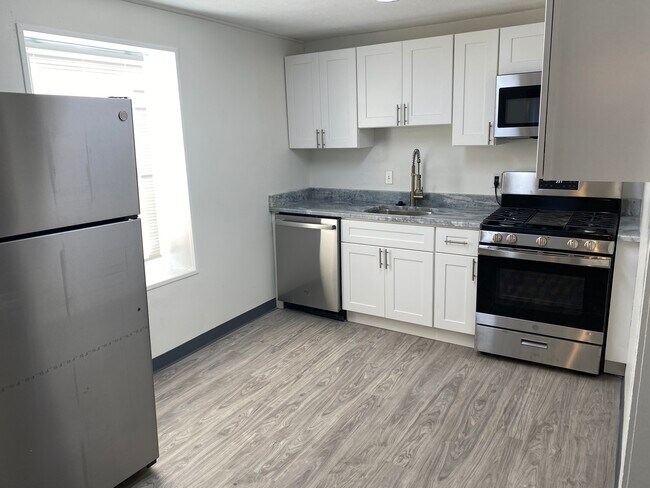 Kitchen with Large Window - 508 Central Ave