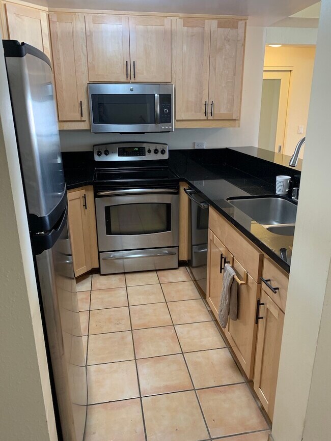 Updated kitchen - 601 Van Ness Ave