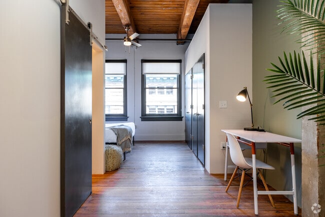 1BR, 1BA - 540SF - Office - Harvey Dutton Lofts