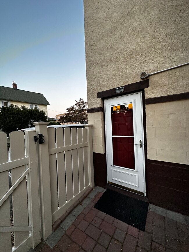 Outside door - 39 Bartholdi Ave