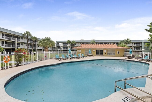 Pool visible from unit screened in portch - 270 Layne Blvd