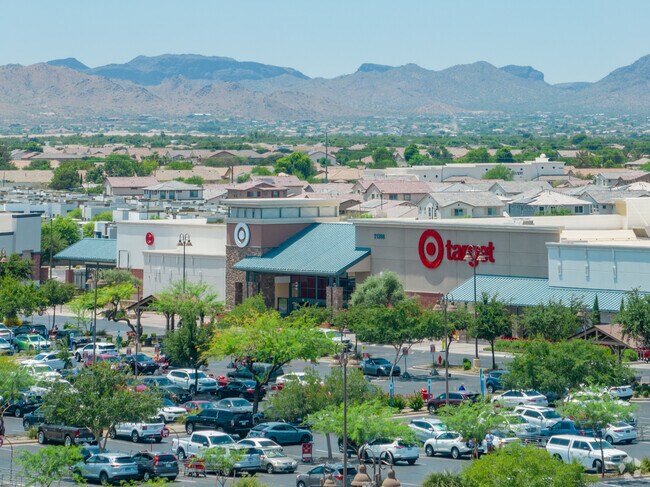 Queen Creek Marketplace has a variety of retail shop, dining, and entertainment options.