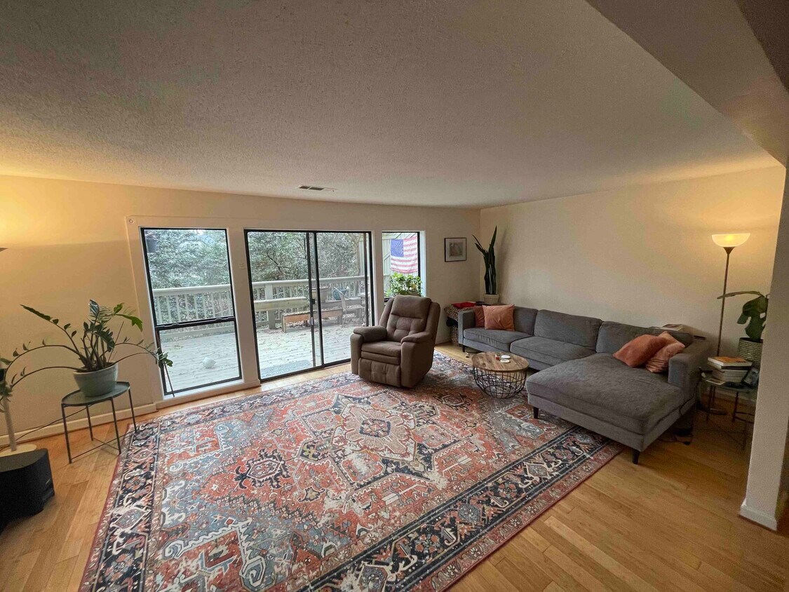 Living Room and back porch - 1205 Druid Knoll Dr NE