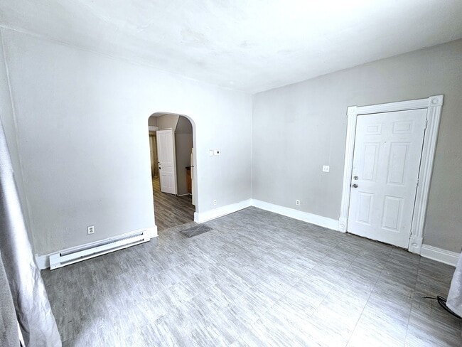 Living Room- Front Door - 132 Union St N