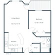 Somerset - 1 Bedroom - Plan 11A