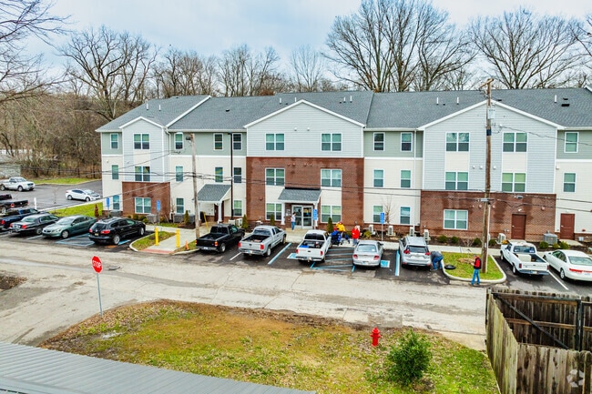 Alternate Aerial - Booneville Senior Lofts