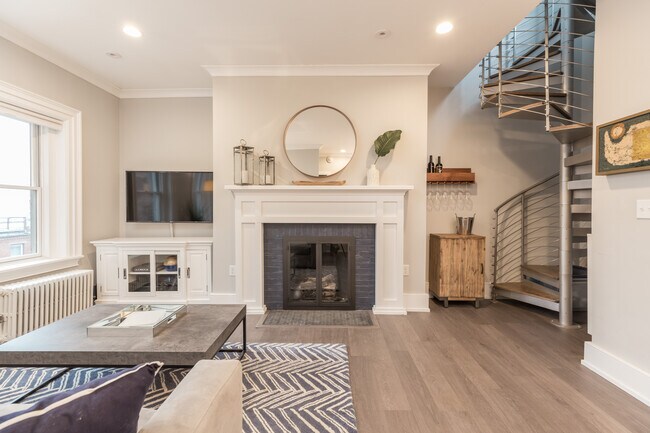 Gas fireplace - 74 Mount Vernon St