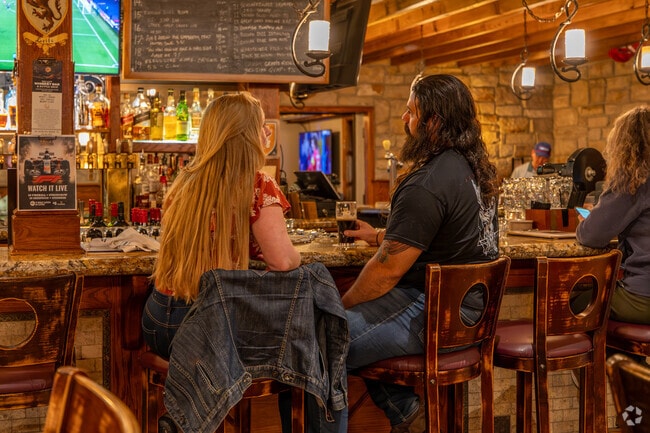 The Iron Abbey bar n Horsham is always packed with locals.