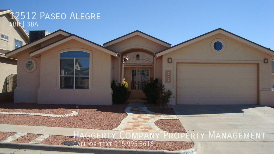 Primary Photo - East El Paso 4 bed Refrig A/C