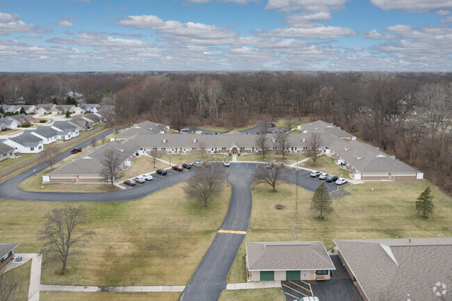 Aerial Photo - Luther Woods Apartments