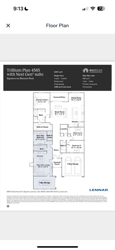 Building Photo - 956 W Treasure Trl