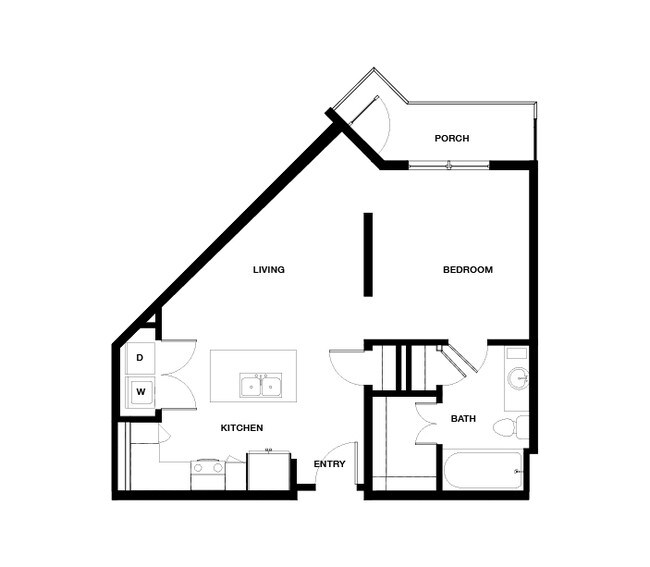 Plano de planta - The Louis Las Colinas