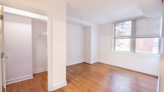 Bedroom with Hard Surface Flooring - 1210 Mass