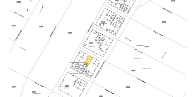 Mapa de la parcela - 230 W 147th St