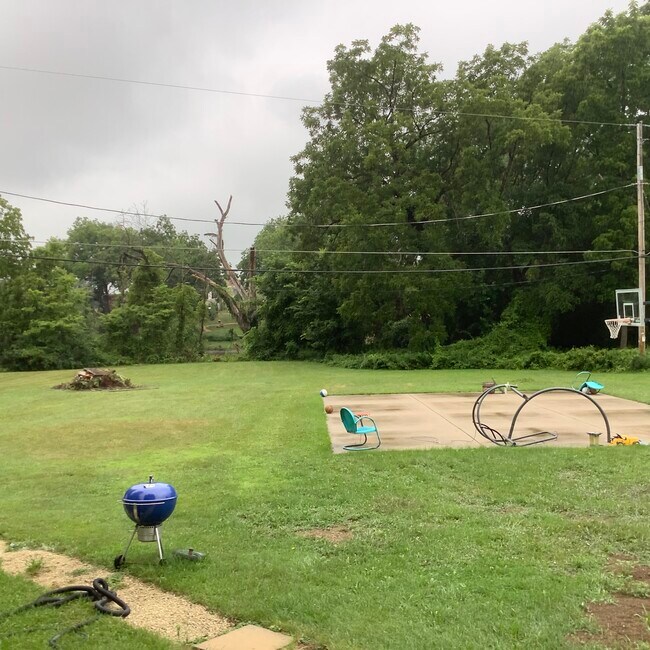 Back yard basketball court - 11239 N Parkview Dr