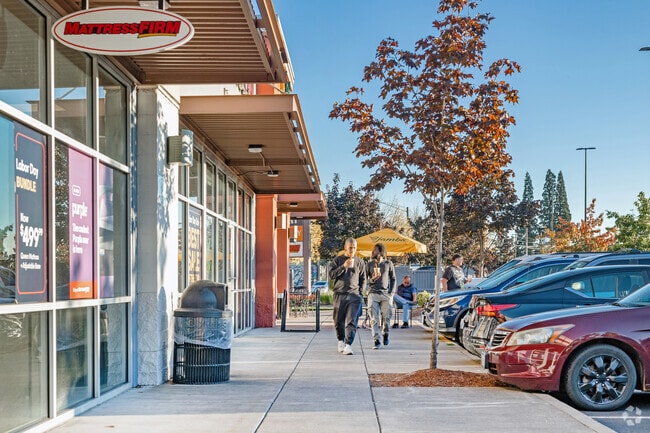 Popular retail brands are scattered around shopping plazas in Corvallis.