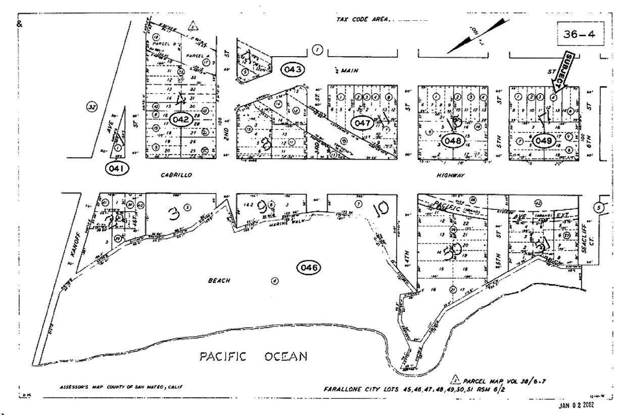 Plat Map - 1341 Main St