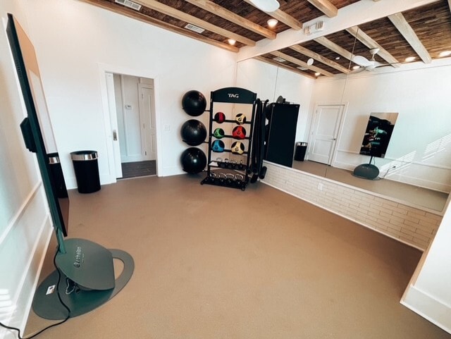 Yoga Room - Odyssey at Mallette Gardens