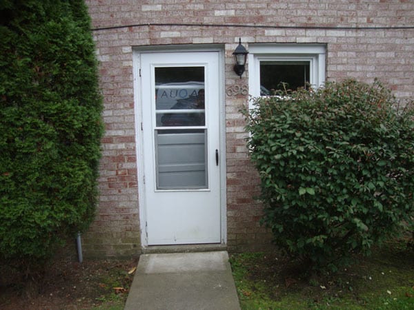 Entrance from Parking Area. - 698 Charlotte Ave