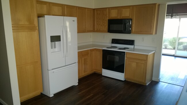 New refrigerator and microwave oven - 5000 East Boardwalk Drive