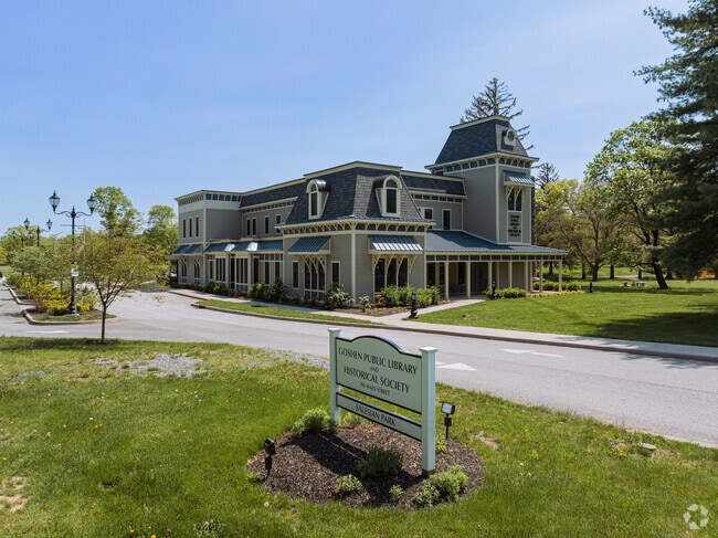 Goshen's Public Library is filled with history.