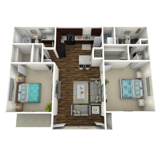 Plano de planta - Cypress Edge